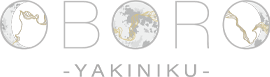 OBORO-YAKINIKU- おぼろ 焼肉 ロゴ