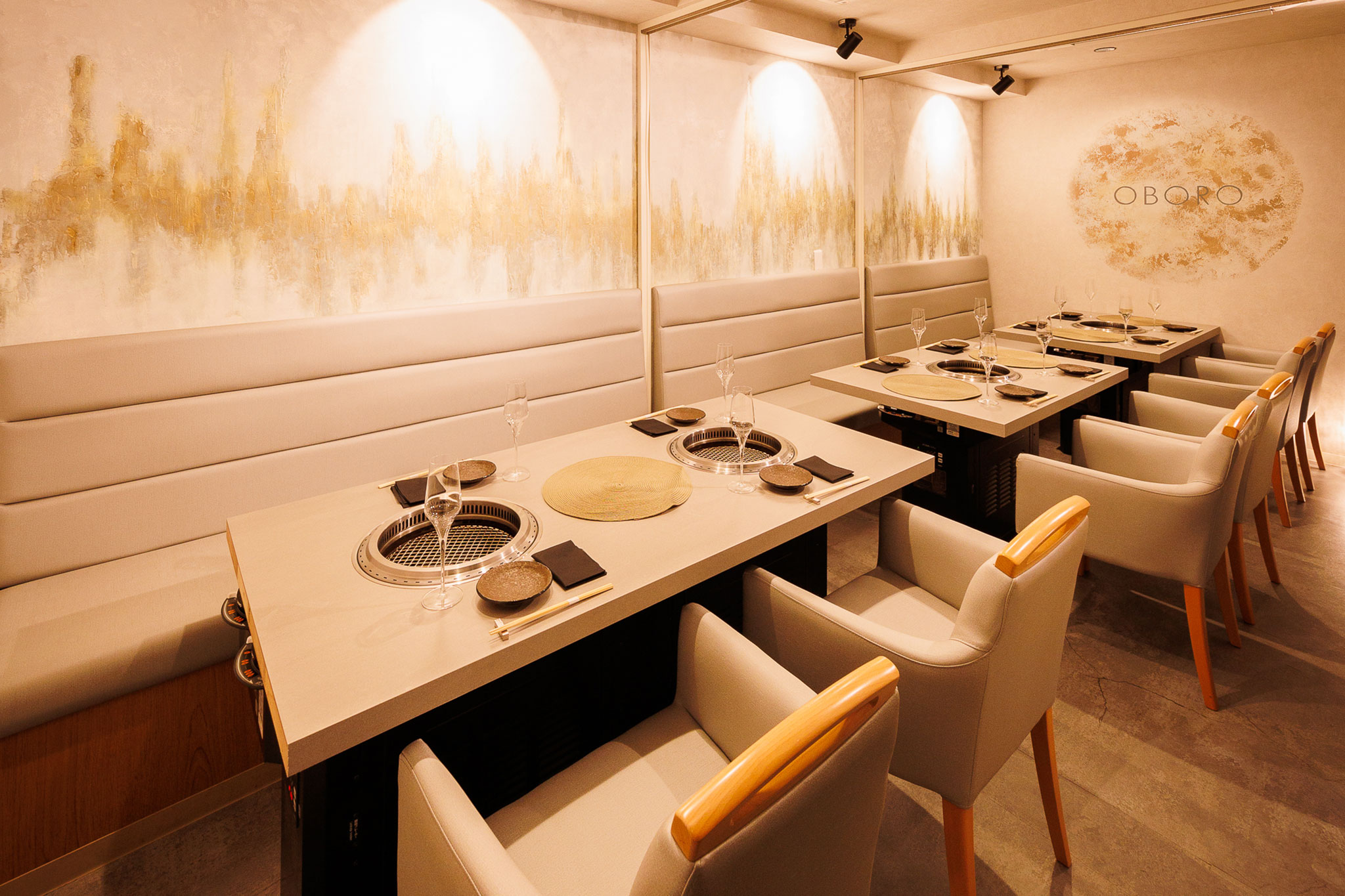 店内写真3：OBOROYAKINIKU